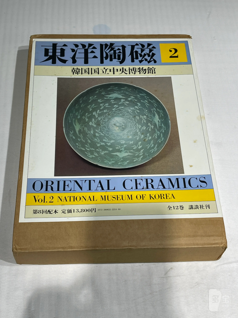 1980-1982年原函精装日文《世界博物馆藏东方陶瓷》12册全 - 图6